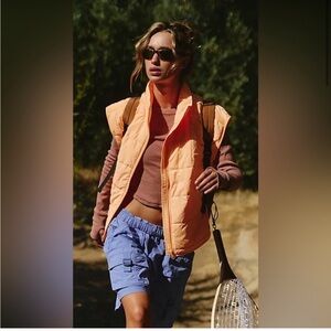 FreePeople Movement Pippa Packable PufferVest Neon XS